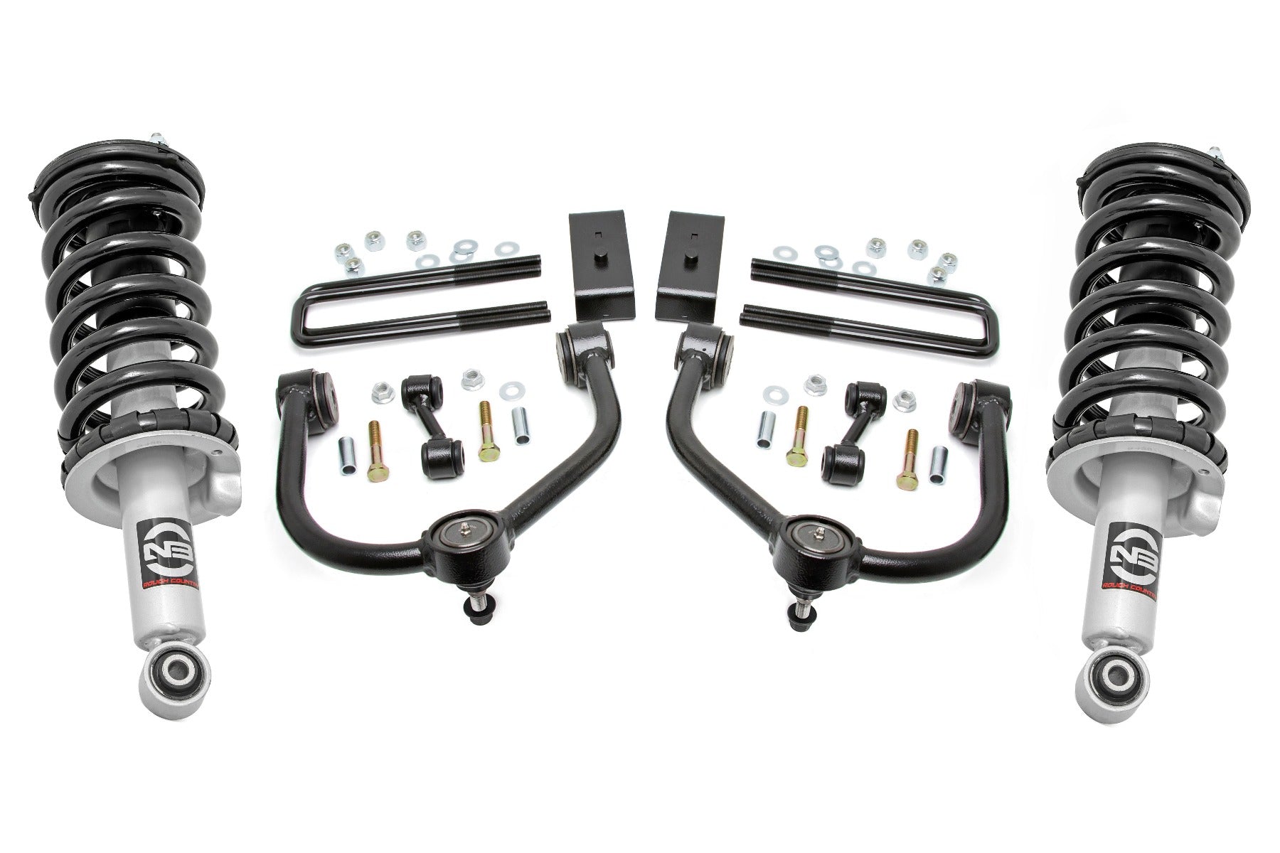 2004-2021 Nissan Titan 3in Lift Kit for 2WD/4WD (Non-XD) with N3 Struts - Part #83423 - Off-Road Suspension Upgrade for Enhanced Performance
