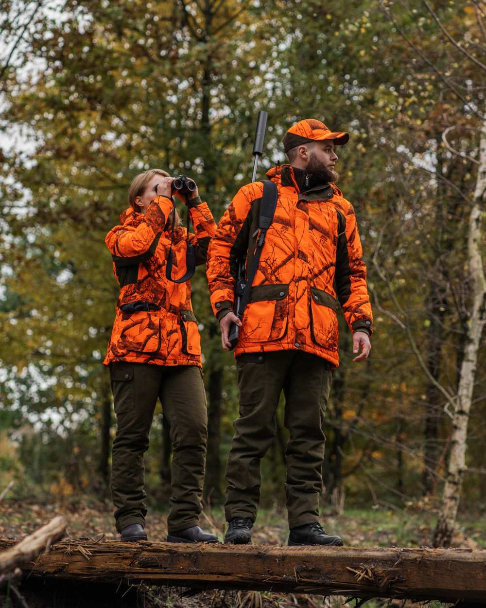 Deerhunter Eagle Winter Trousers for Men - Waterproof Insulated Snow Pants for Cold Weather Hiking & Outdoor Activities