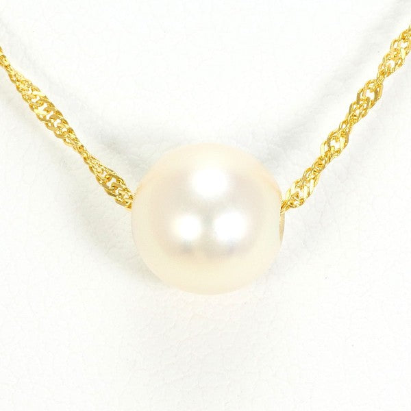 18K Yellow Gold Pearl Necklace for Women - Elegant Bridal Jewelry, Birthday Gift, Anniversary Present - Perfect for Weddings, Parties & Special Occasions