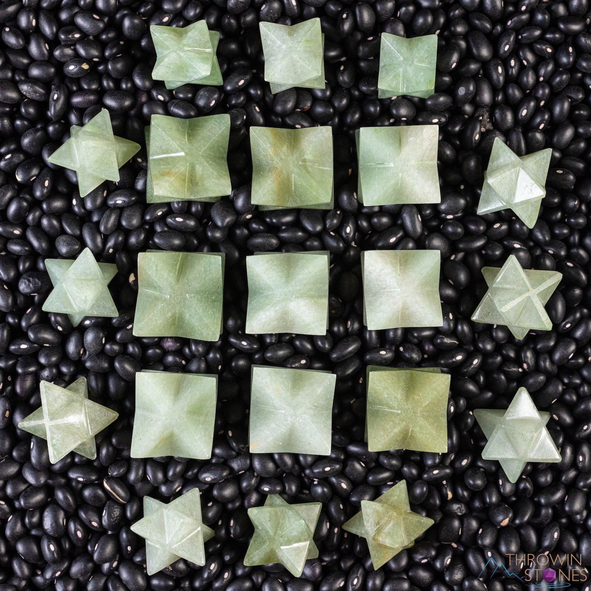 Aventurine Crystal Merkaba Star - Sacred Geometry Healing Stone for Meditation, Energy Work & Spiritual Growth | Metaphysical Gemstone Gift
