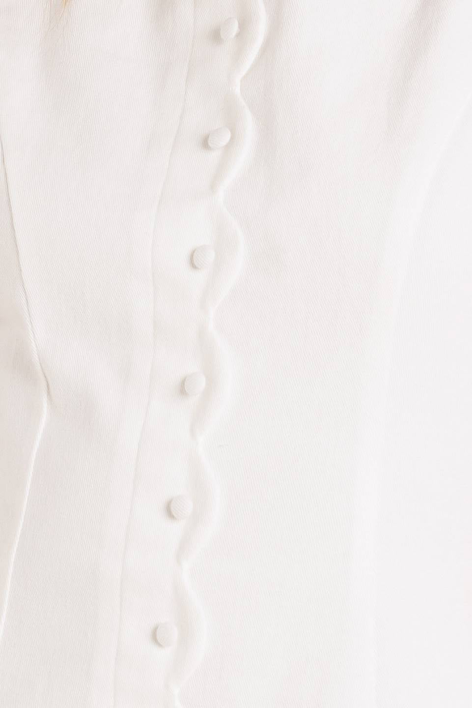 White Denim Mini Dress for Women - Perfect for Picnics, Summer Outings & Casual Dates