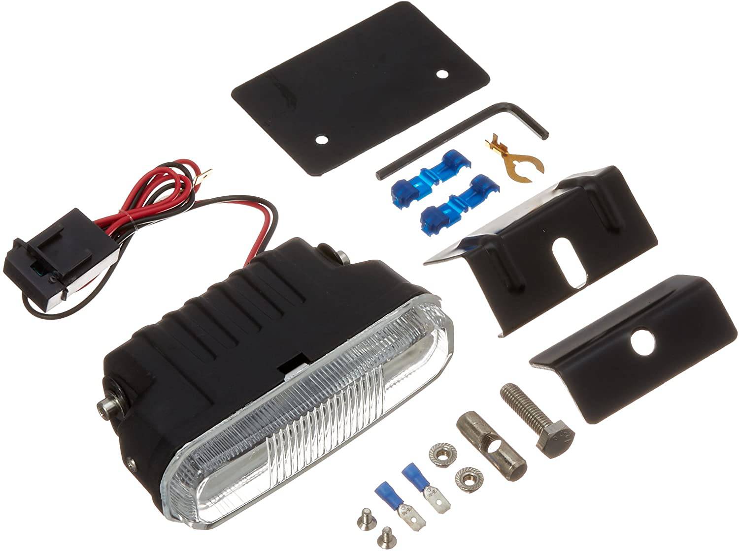 Universal Automotive Hitch & Bumper Mount Backup Lamp - Bright LED Reverse Light for Trucks, SUVs, Trailers - Perfect for Night Driving, Off-Roading & Towing Safety