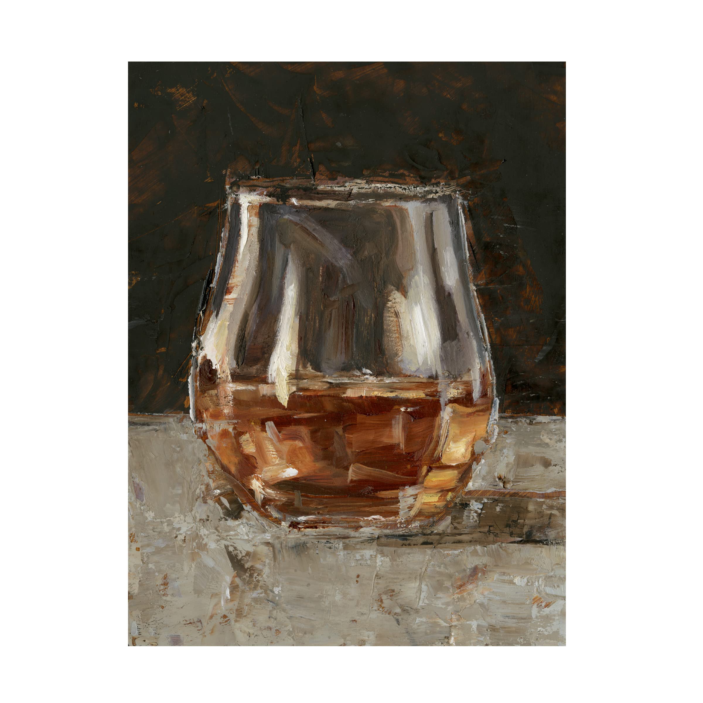 Ethan Harper 'The Hard Stuff IV' Canvas Art Print 18x24 - Modern Wall Decor for Living Room, Bedroom & Office | Trademark Fine Art