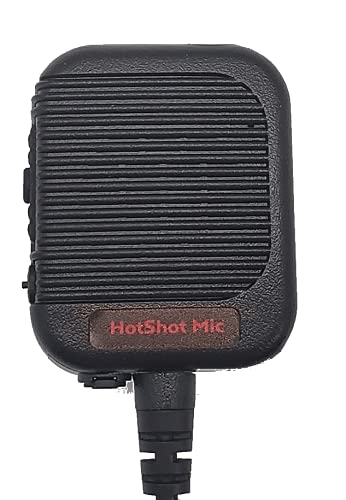 Endura KAA0204-E35 Replacement Microphone - Compatible with BK KNG-P150, KNG-P400, KNG-P500 & KNG-P800 Two-Way Radios - Durable Radio Speaker Mic for Clear Communication - Perfect for Security, Construction & Outdoor Adventures