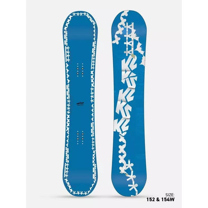 2024 K2 Medium Snowboard - All-Mountain Freestyle Board for Men & Women | Perfect for Powder, Groomers & Park Riding