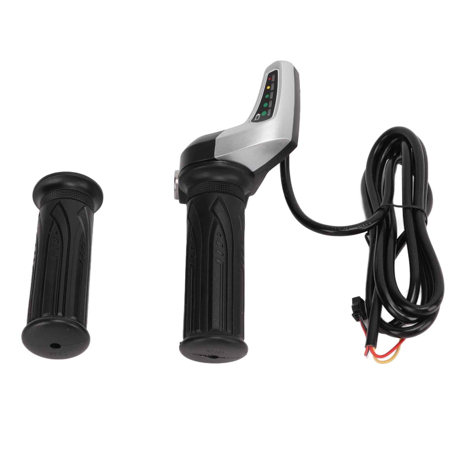 High Performance Jiawu Throttle Grip - 1 Pair Flexible Electric Bike Throttle with Sensitive Rubber Grip for E-Bikes & Electric Scooters - Perfect for Commuting and Urban Riding
