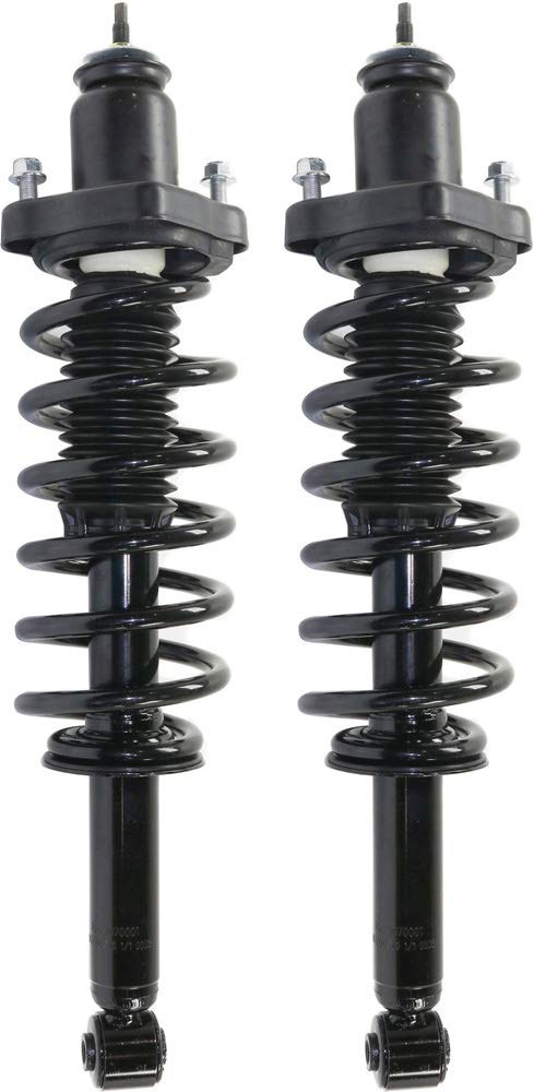 Garage-Pro Complete Rear Shock Strut & Coil Spring Assembly Set of 2 for 2008-2014 Dodge Avenger - Front Wheel Drive Sedan Replacement (Fits Driver & Passenger Side, Replaces #4766048AB, 4766048AC) - Smooth Ride & Enhanced Suspension for Daily Commuting & Highway Driving