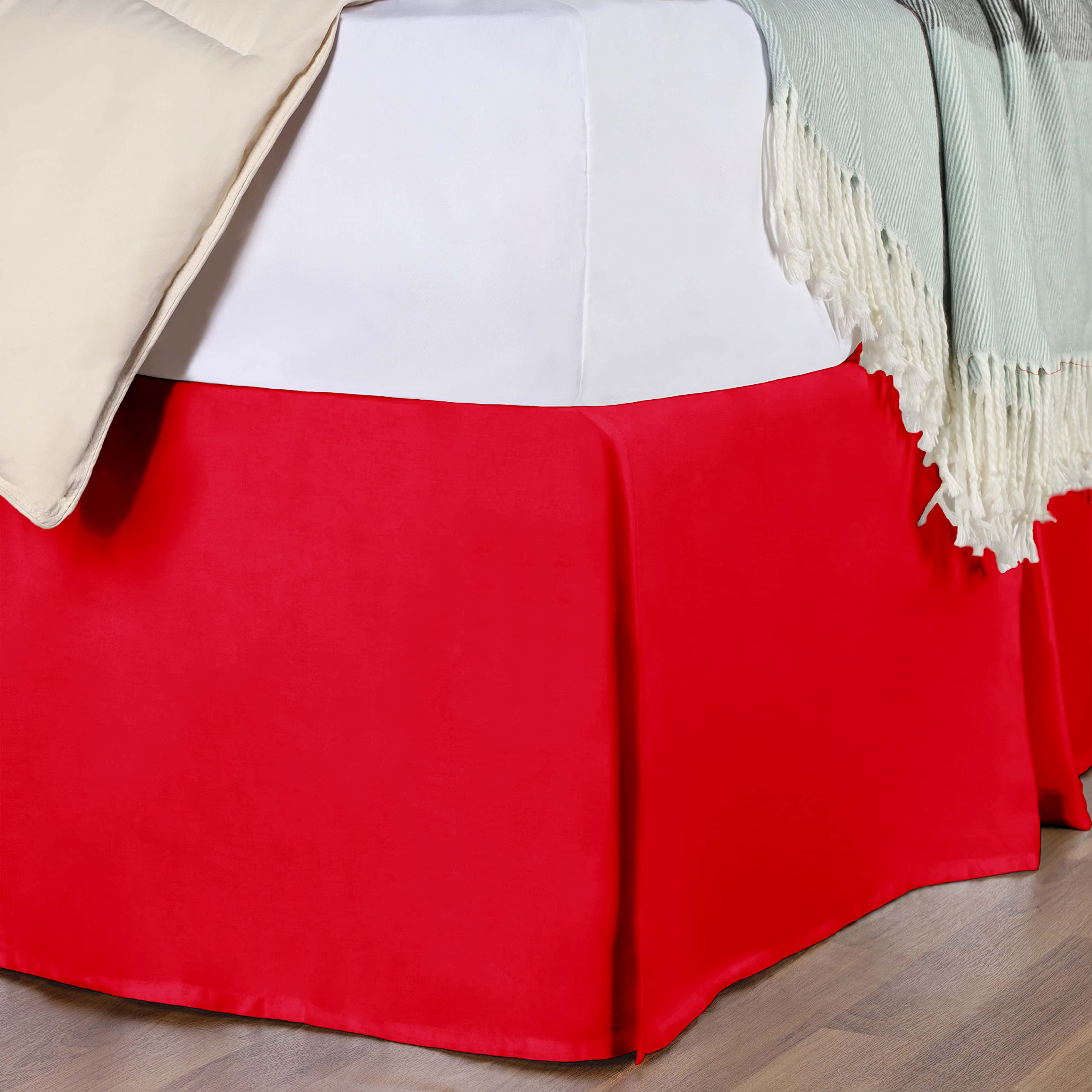Premium Combed Cotton Bed Skirt - 15
