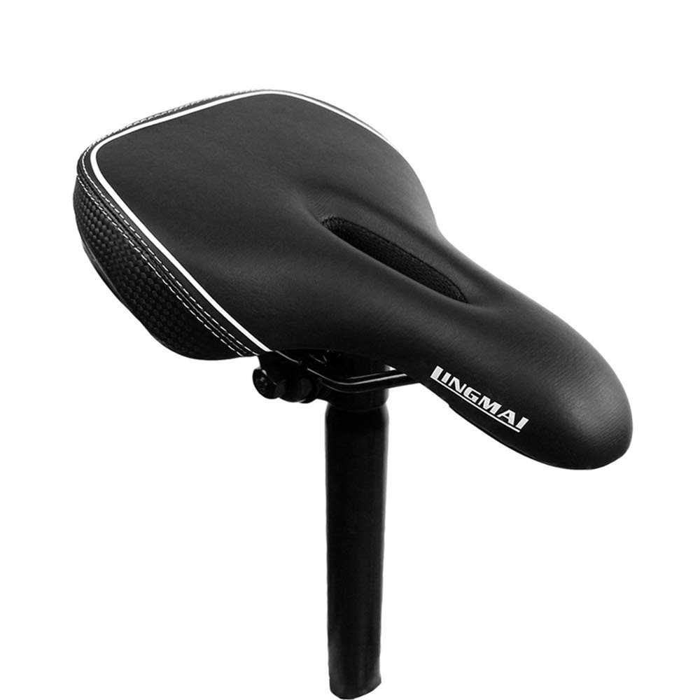 LINGMAI Kids Balance Bike Seat - Adjustable Toddler Bicycle Saddle for Boys & Girls 12