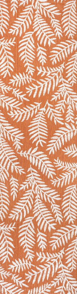 Nevis Palm Frond Indoor Outdoor Area Rug - Natural Fiber Floor Mat for Living Room, Bedroom, Patio & Beach House Decor