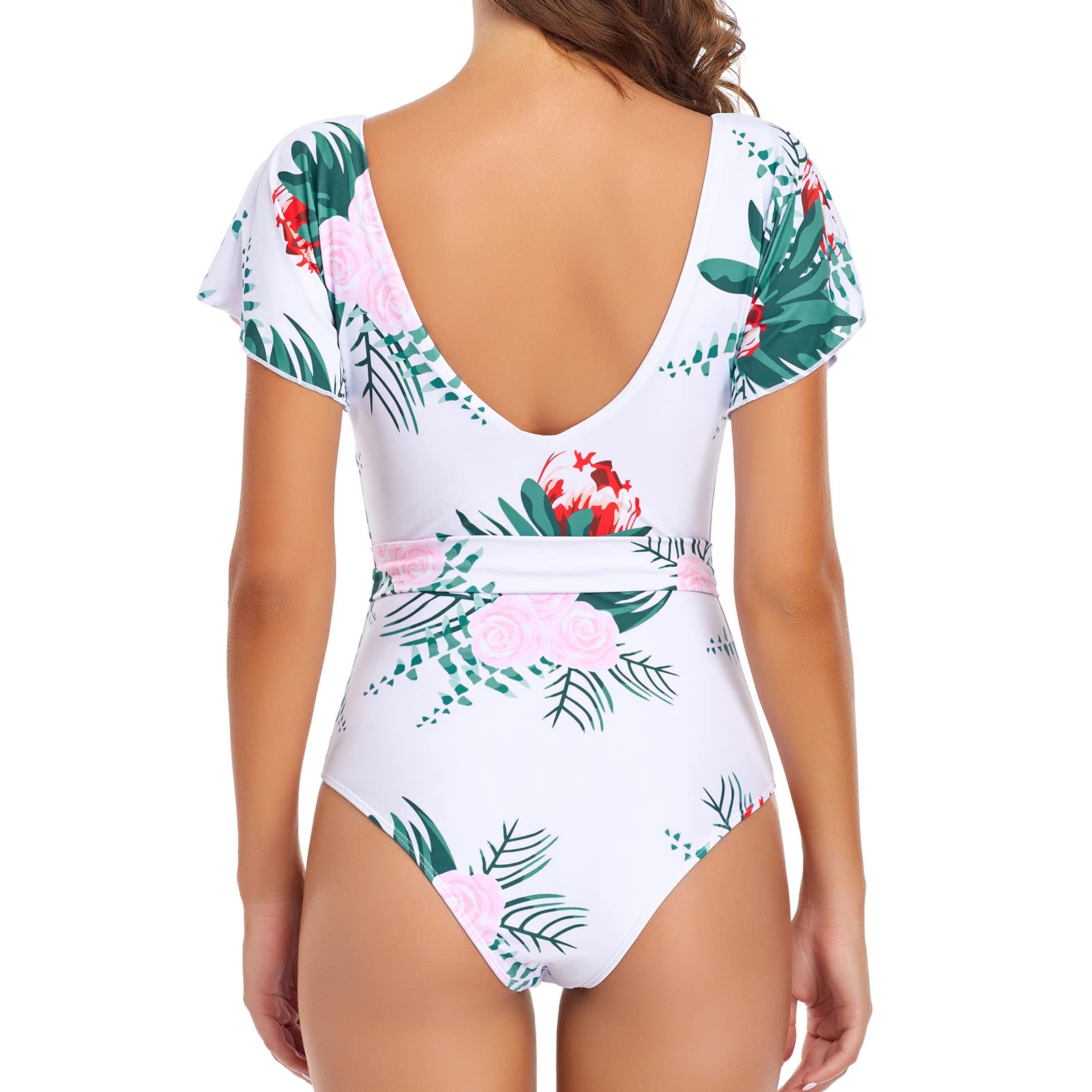 **Edelqual One Piece Swimsuit for Women - Slimming Tummy Control Bathing Suit | High Waisted Swimwear for Beach, Pool & Vacation**