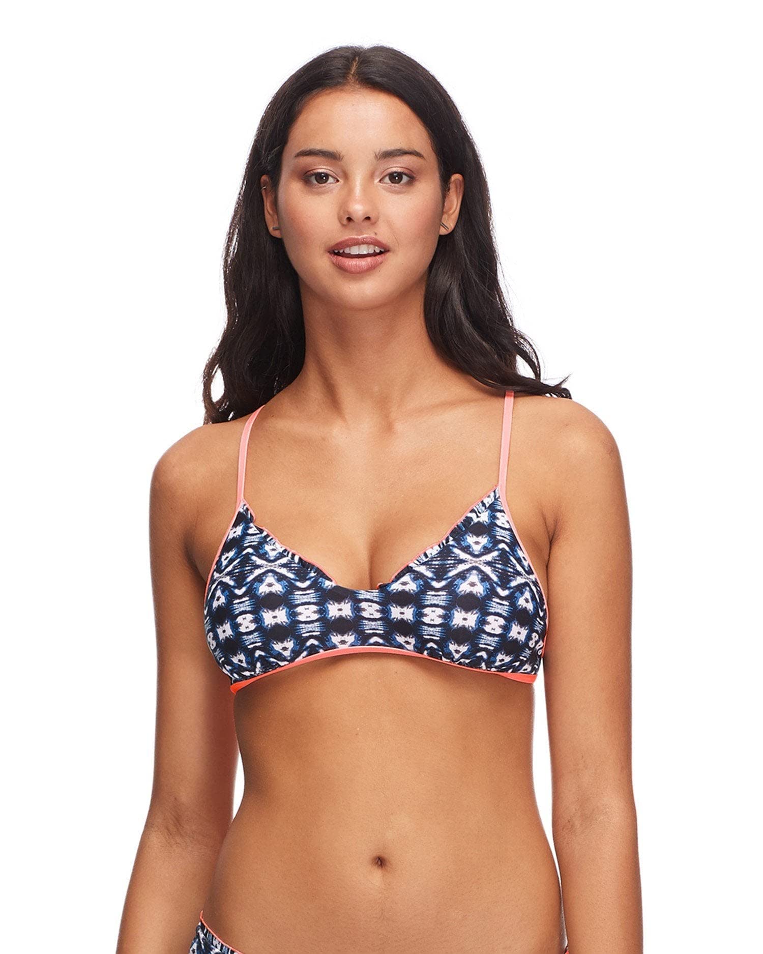 EIDON Women's Madison Fixed Triangle Bikini Top Swimsuit - Sexy Push Up Bikini for Beach, Pool & Summer Vacation | Comfortable & Stylish Swimwear for Women