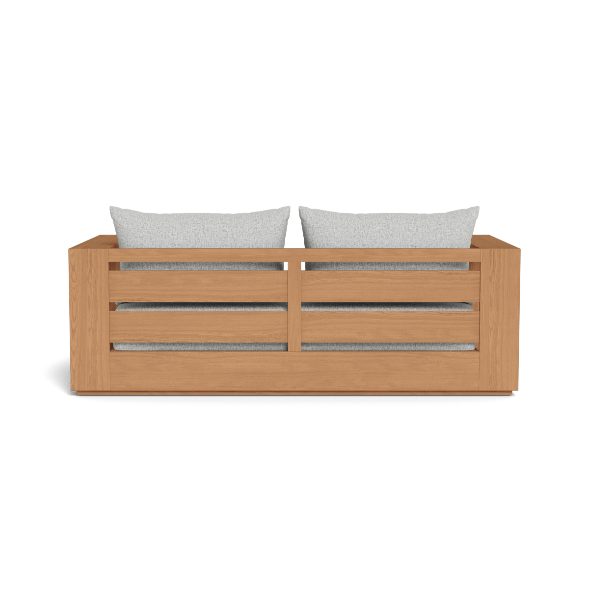 Hayman Teak 2-Seater Outdoor Sofa Set - Weather-Resistant Patio Furniture for Garden, Poolside & Backyard Relaxation