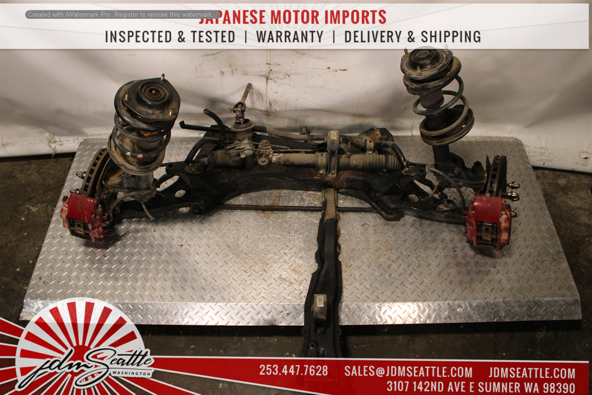JDM Mitsubishi Evo 7 8 CT9A Complete Front & Rear Suspension Kit with Subframes & Differential - Performance Upgrade for Racing & Drifting
