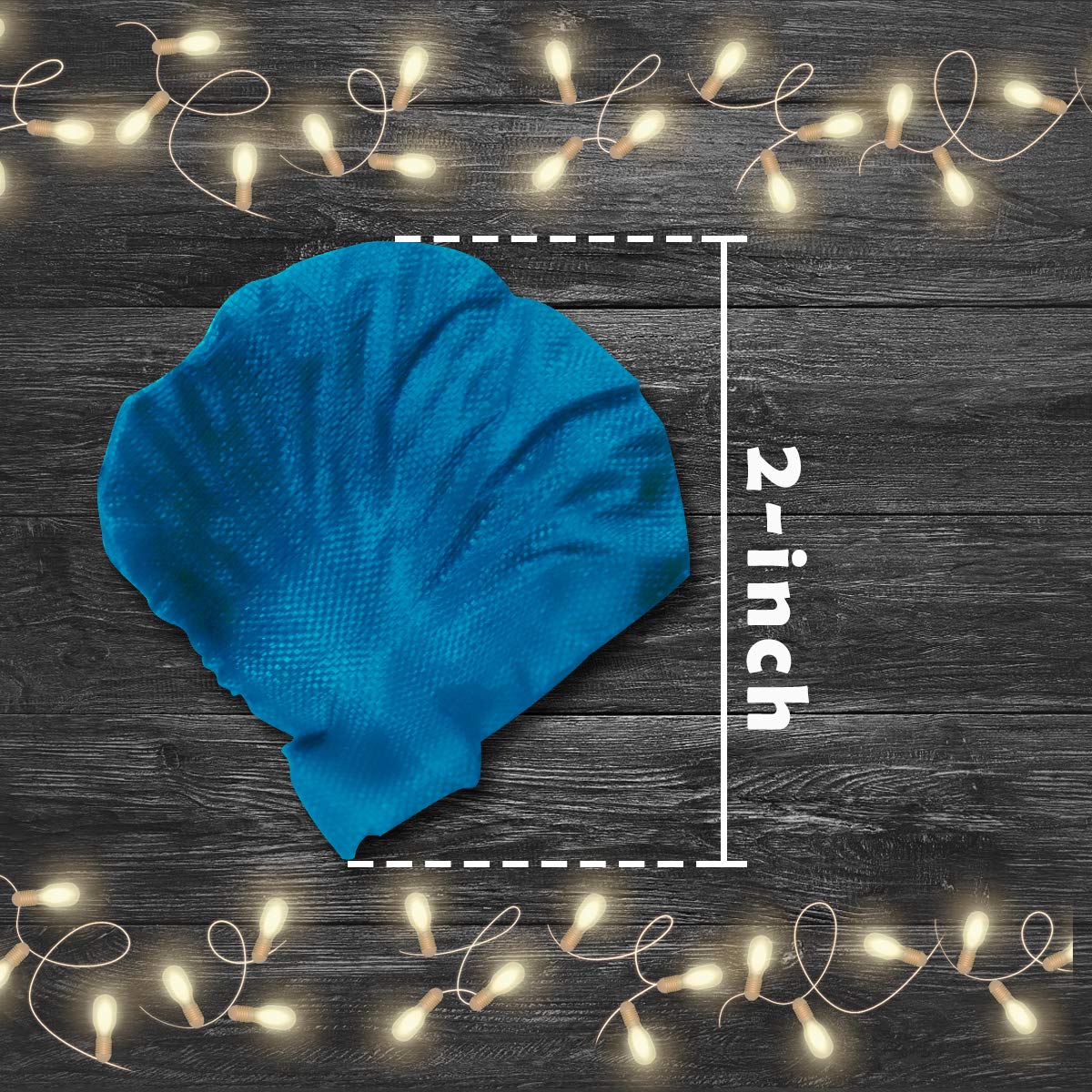 4500 Pack Artificial Blue Rose Petals - Realistic Fake Flower Petals for Romantic Nights, Valentine's Day, Wedding Decor & Party Supplies - Perfect for Aisle Scattering, Table Centerpieces, and Photo Backdrops