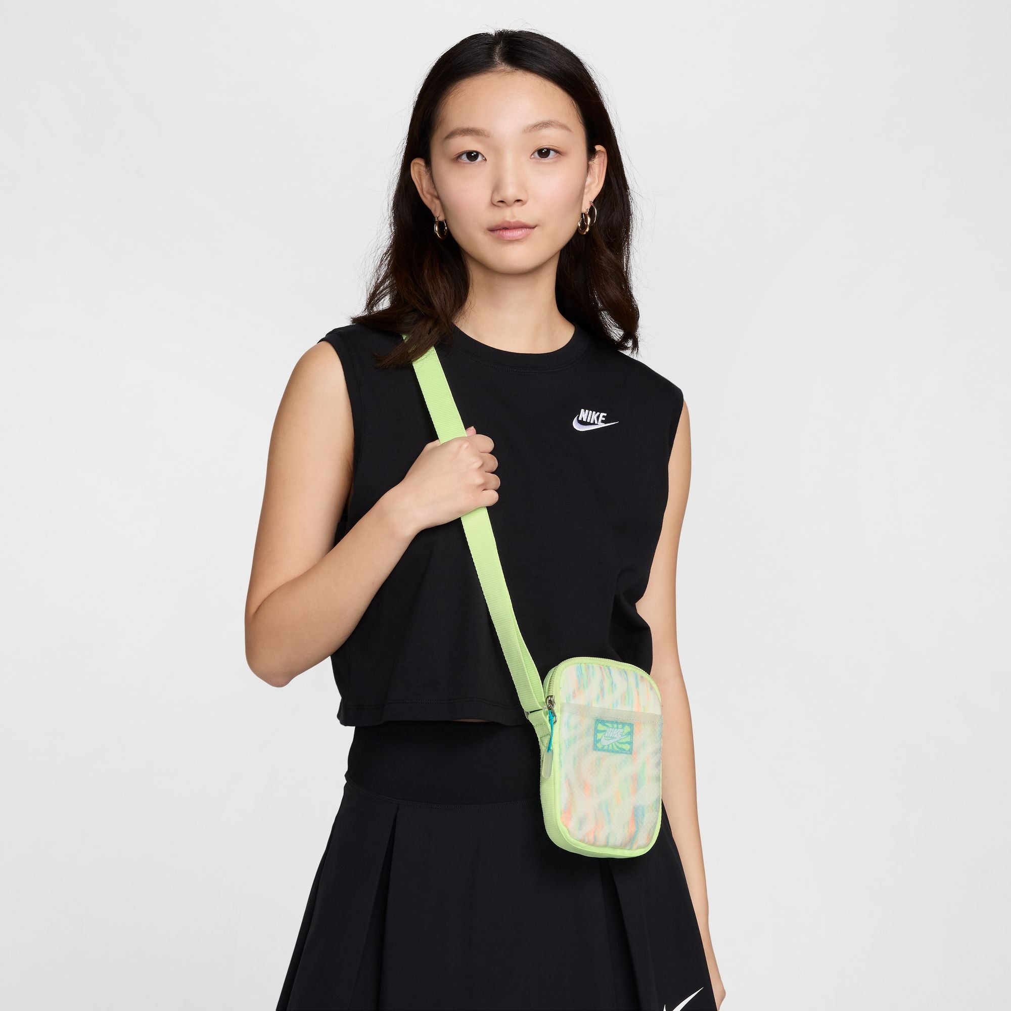 Nike Heritage Crossbody Bag - Lightweight & Durable for Travel, Gym & Everyday Use | Stylish Unisex Shoulder Bag for Men & Women