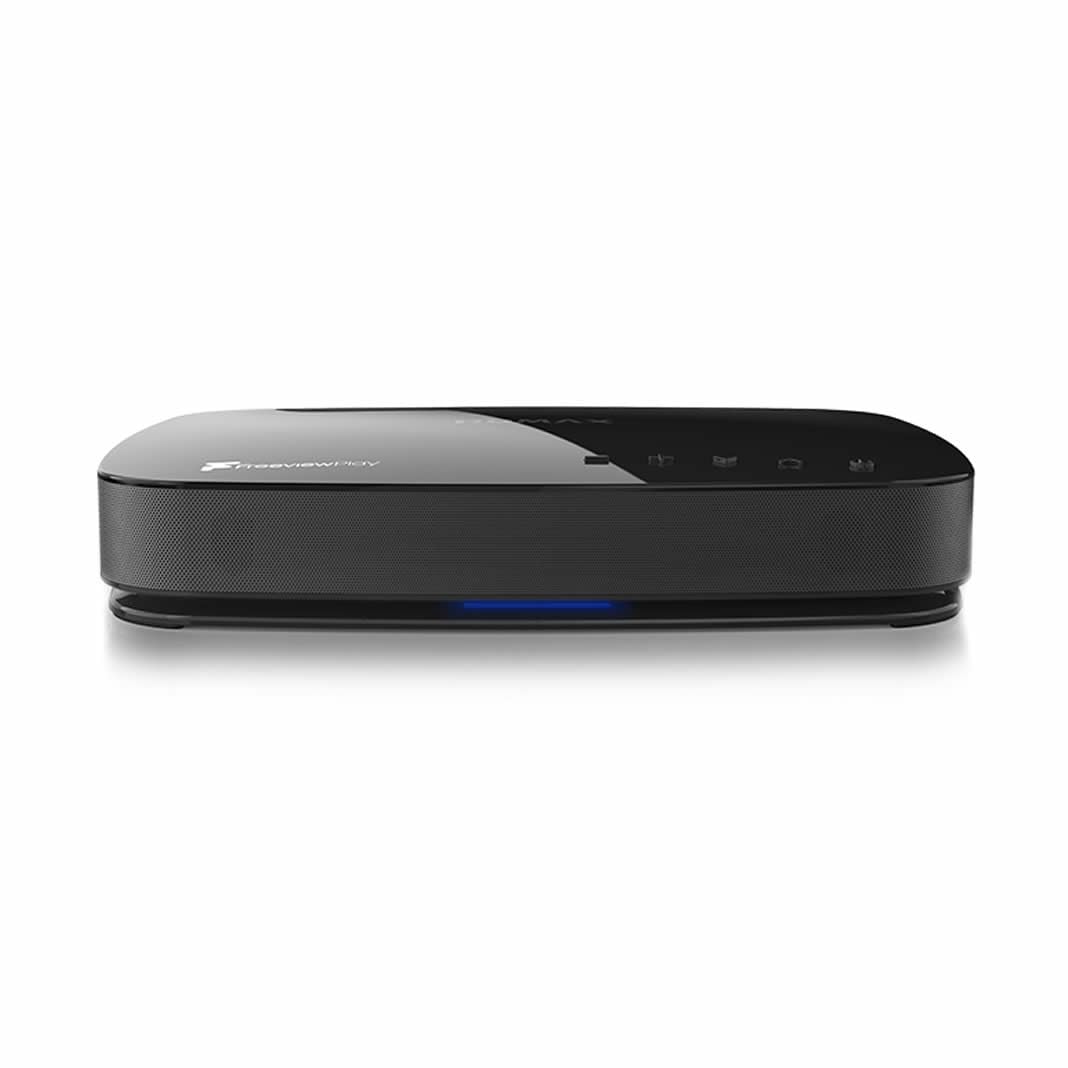 HUMAX Aura 4K Android TV Box with Freeview Play, Google Assistant & Chromecast - 2TB HDD for Streaming, Recording & Smart Home Control - Perfect for Living Room Entertainment