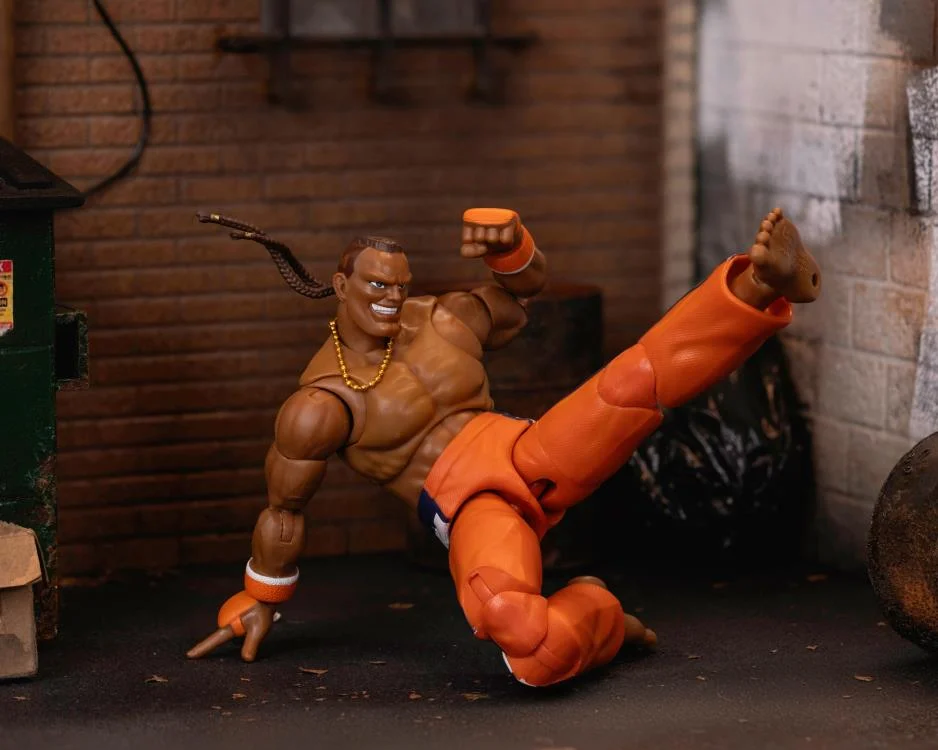 Jada Toys 1/12 Scale 6-Inch Street Fighter II Action Figures - Cammy, Dee Jay & Guile Collectible Figurines for Display, Gaming & Cosplay Inspiration