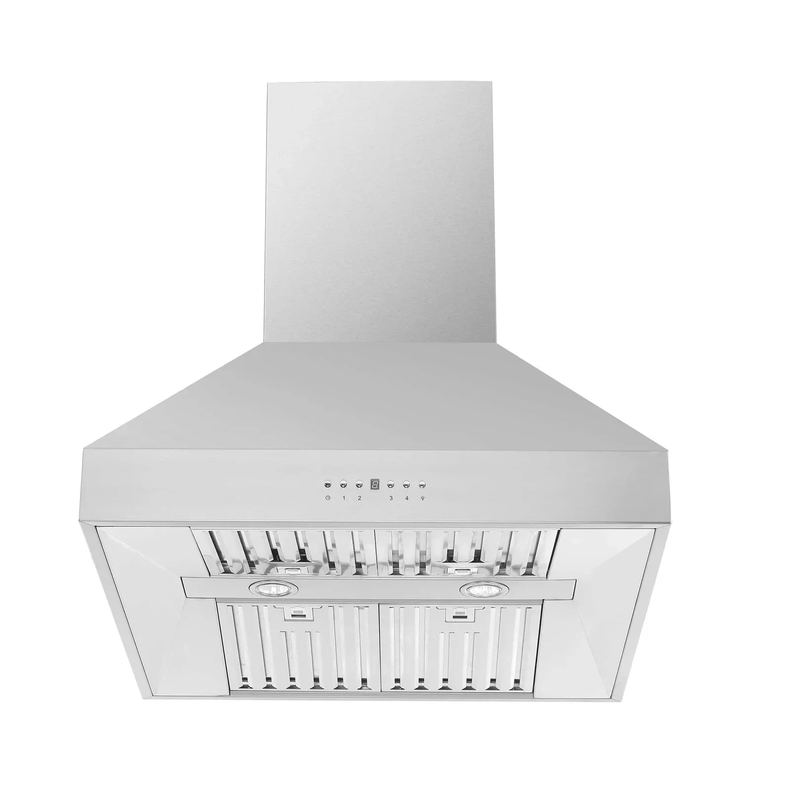 30 Inch 600 CFM Stainless Steel Island Range Hood by Forno - Model FRHIS5129 | Powerful Ventilation for Kitchen Islands & Open Concept Homes