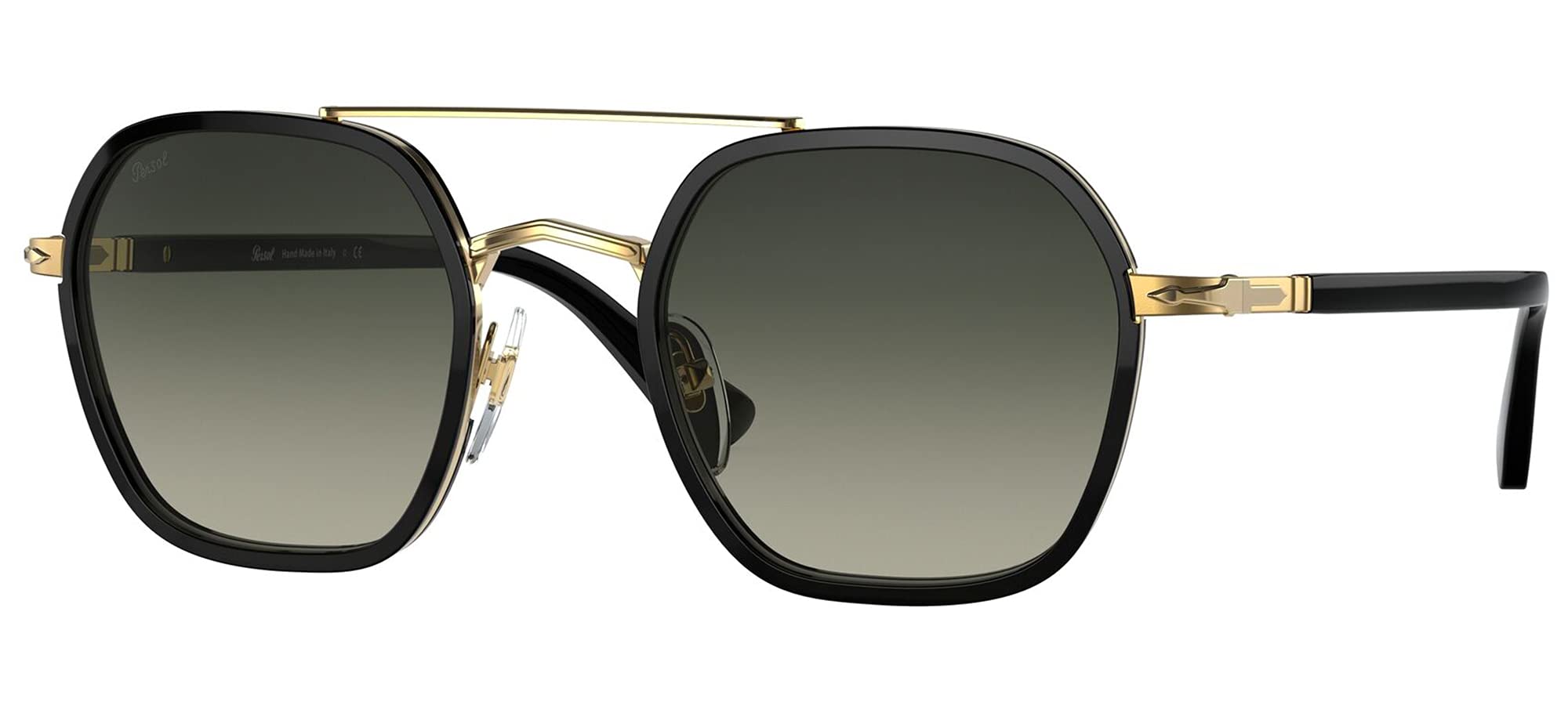 Persol PO2480S Square Sunglasses for Men & Women - Classic UV Protection Polarized Lenses - Perfect for Driving, Travel & Outdoor Activities