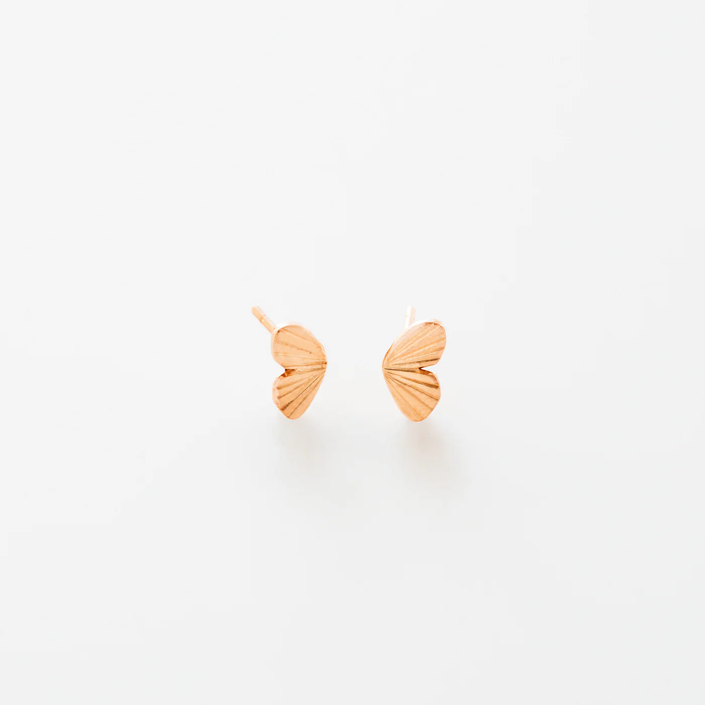 Tiny Baby Asterope Wing Stud Earrings - Cute & Dainty Silver Studs for Girls & Women - Perfect for Everyday Wear, Gifts & Special Occasions