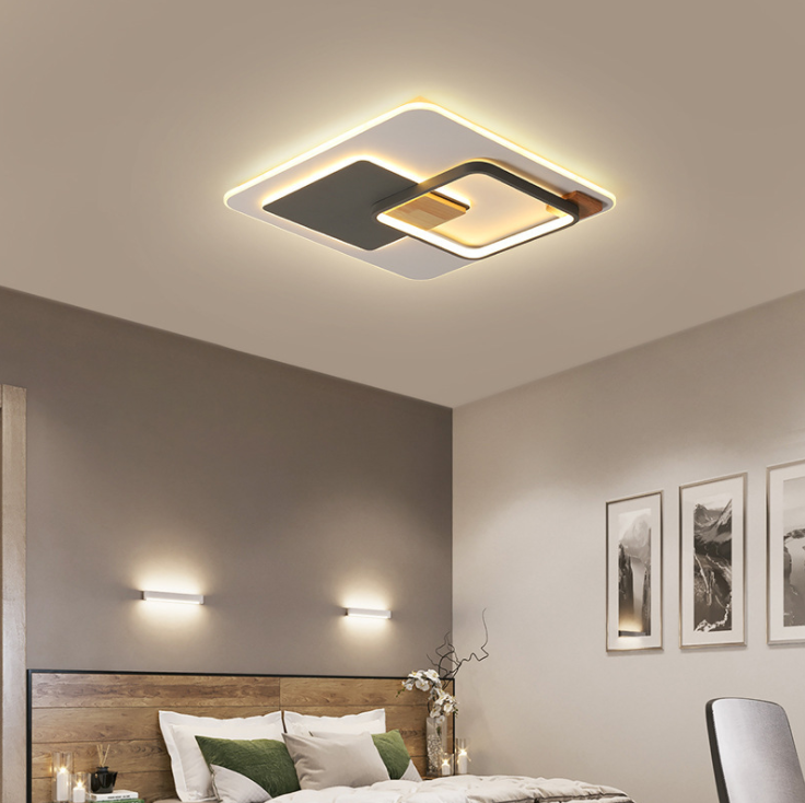 Modern LED Ceiling Light Fixture - 4 Bedroom Lighting Package for Contemporary Homes | Perfect for Living Room, Bedroom, Dining Area & Hallway