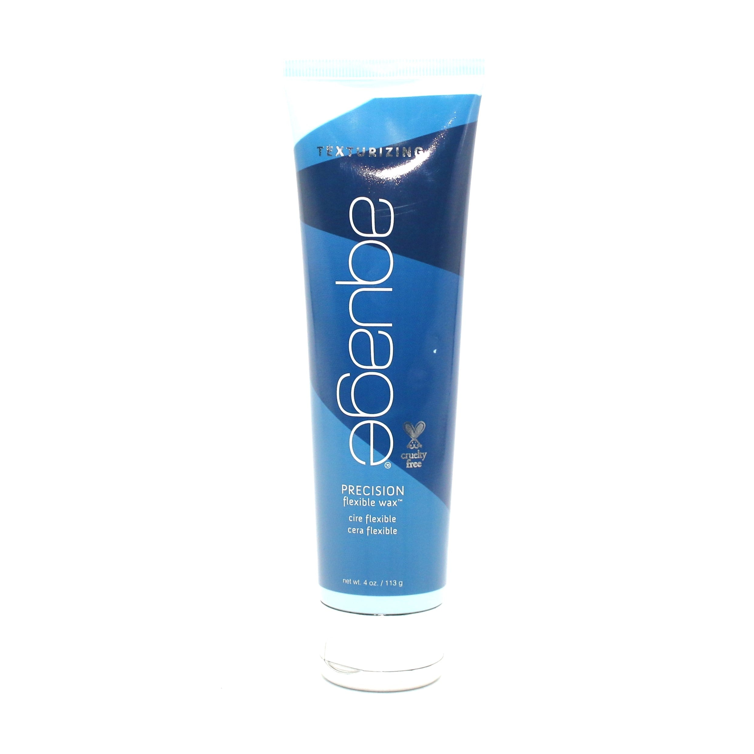 Aquage Texturizing Precision Flexible Wax 4 oz - Strong Hold Styling Wax for Men & Women - Perfect for Creating Textured Hairstyles, Pompadours & Spikes