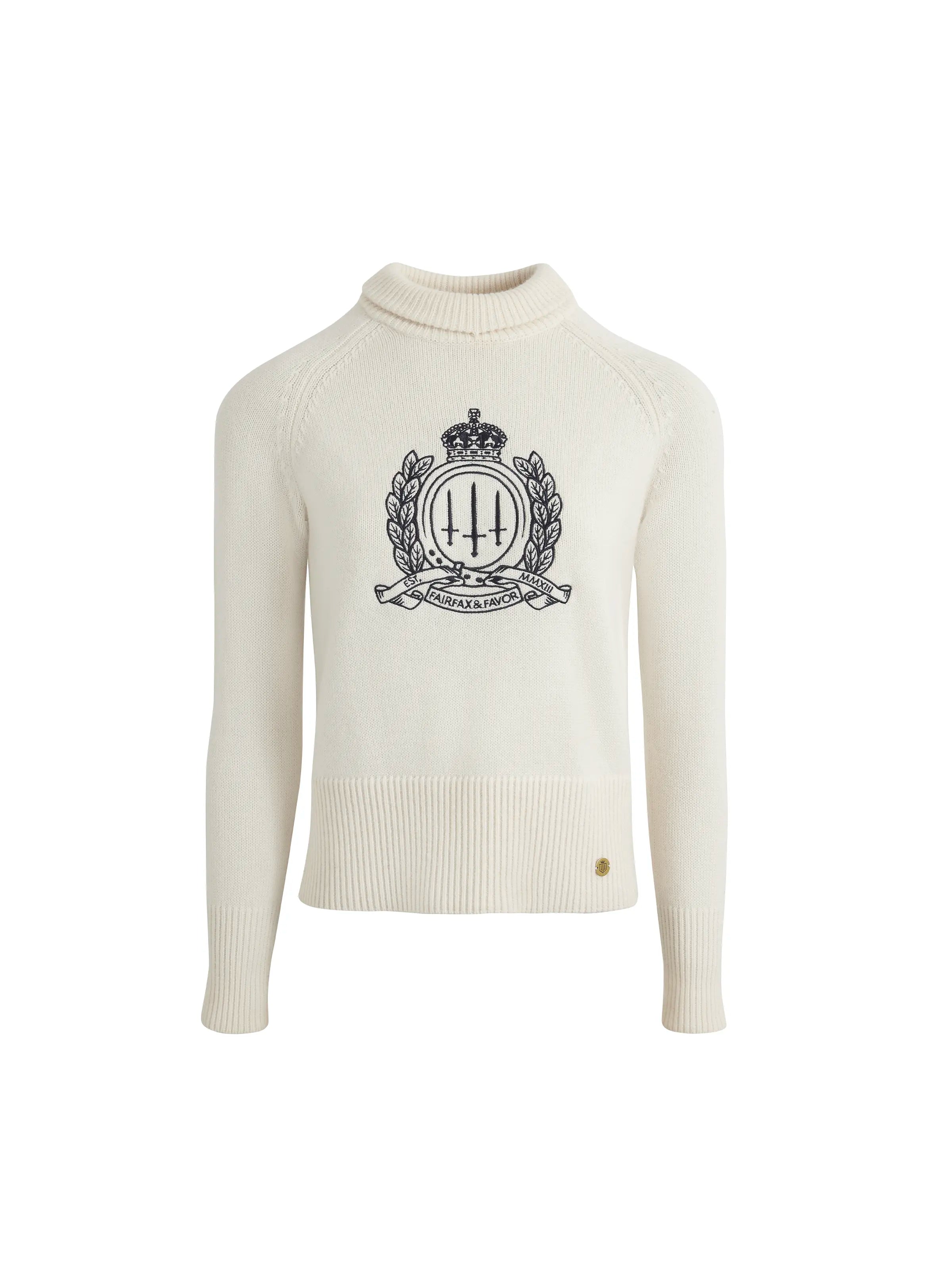 Anna Jumper Women's Knit Sweater - Soft Ecru Pullover for Fall & Winter | Cozy Casual Wear for Office, Dates & Weekend Outings