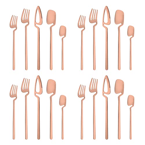 20Pcs-Rose Gold