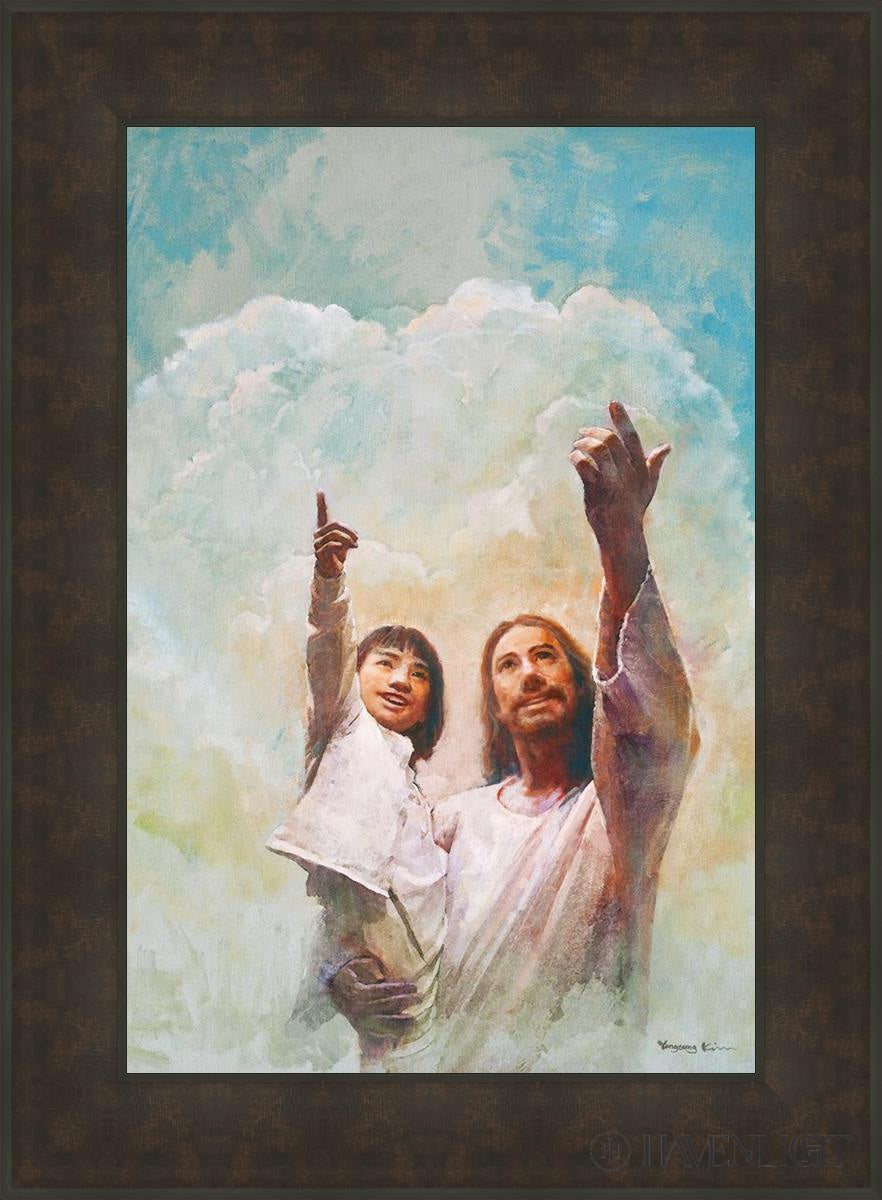 God is Love by Yongsung Kim - Inspirational Christian Wall Art for Home, Church & Office Decor