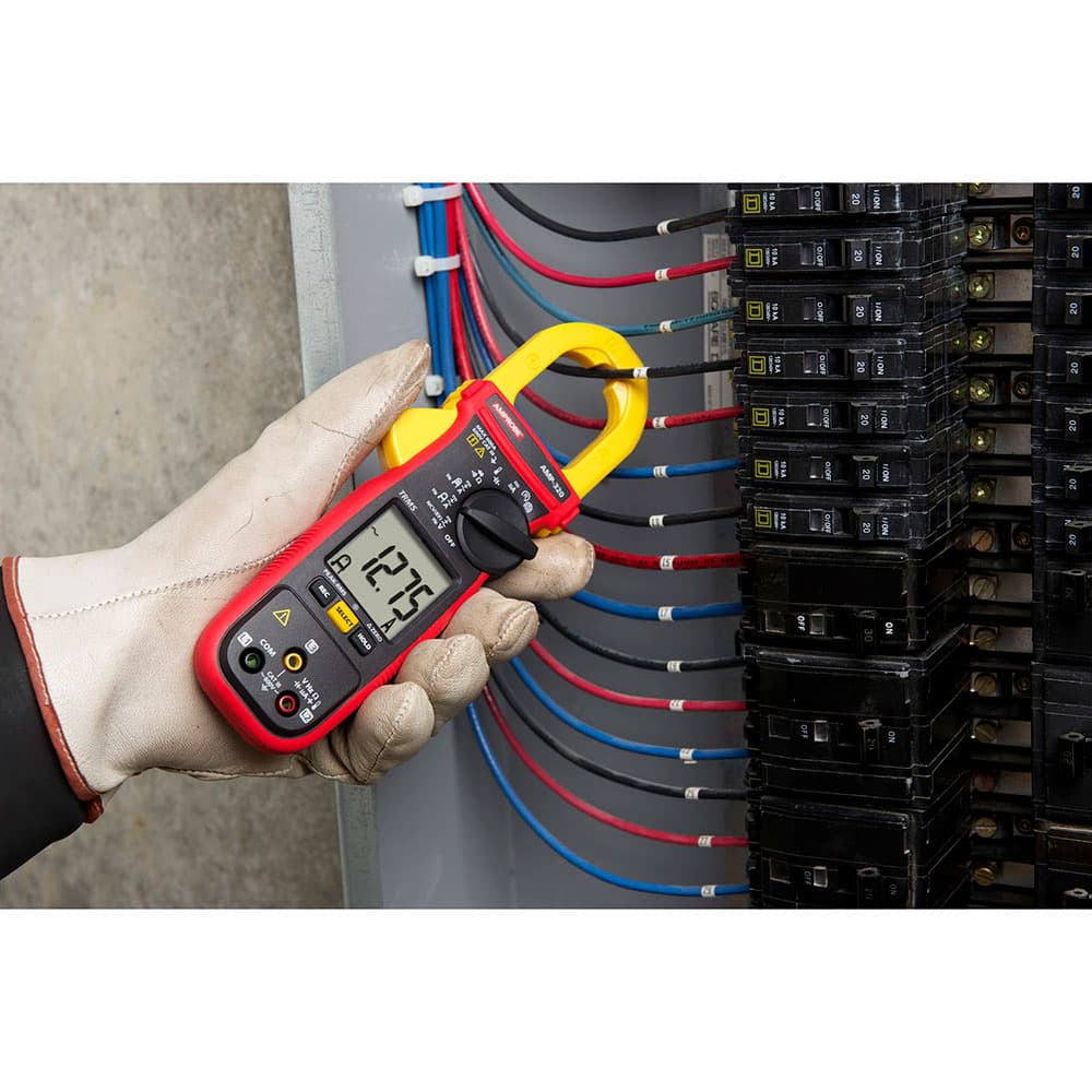 Amprobe AMP-320 600V/600A TRMS AC/DC Clamp Multimeter with 3 Phase Sequence & Motor Testing - Professional Electrical Tester for HVAC, Industrial Maintenance & Automotive Diagnostics