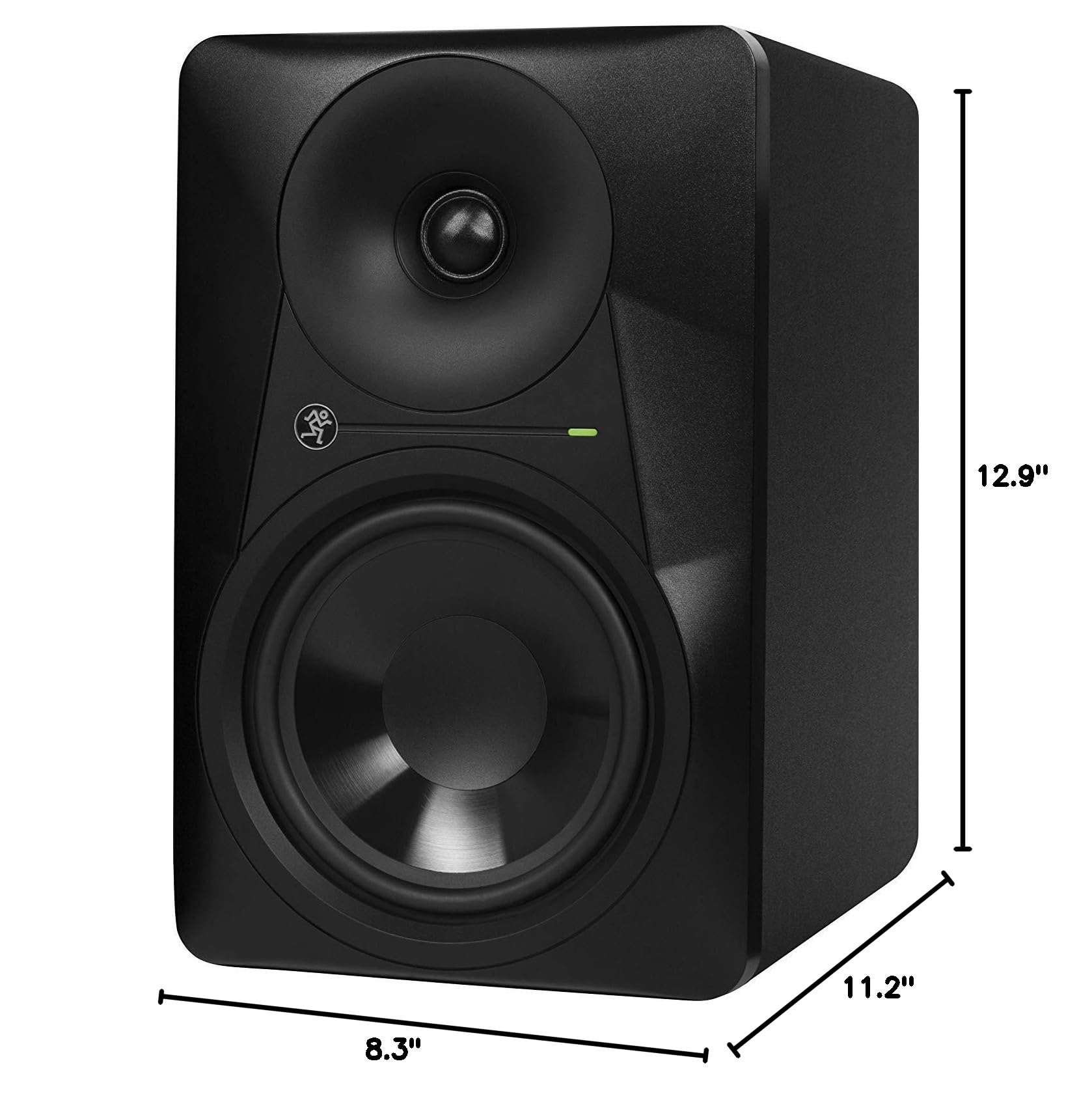 Mackie MR624 6.5 Inch Powered Studio Monitor Speaker - Professional Audio for Music Production, Home Recording & DJ Setup
