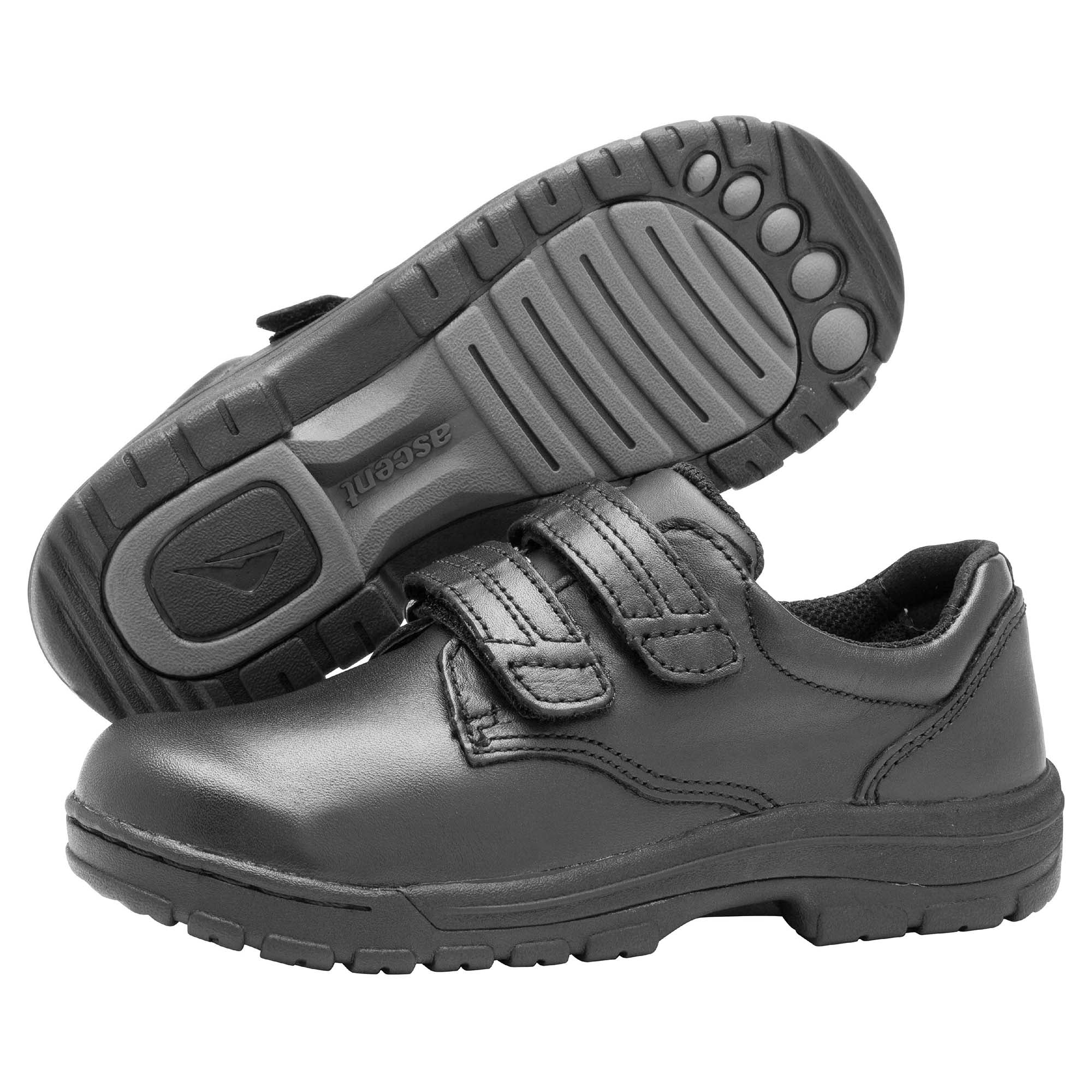 Academy Unisex Junior's School Shoes (D) - Comfortable & Durable Kids' School Footwear for Boys & Girls - Perfect for Classroom, Playground & Daily Wear