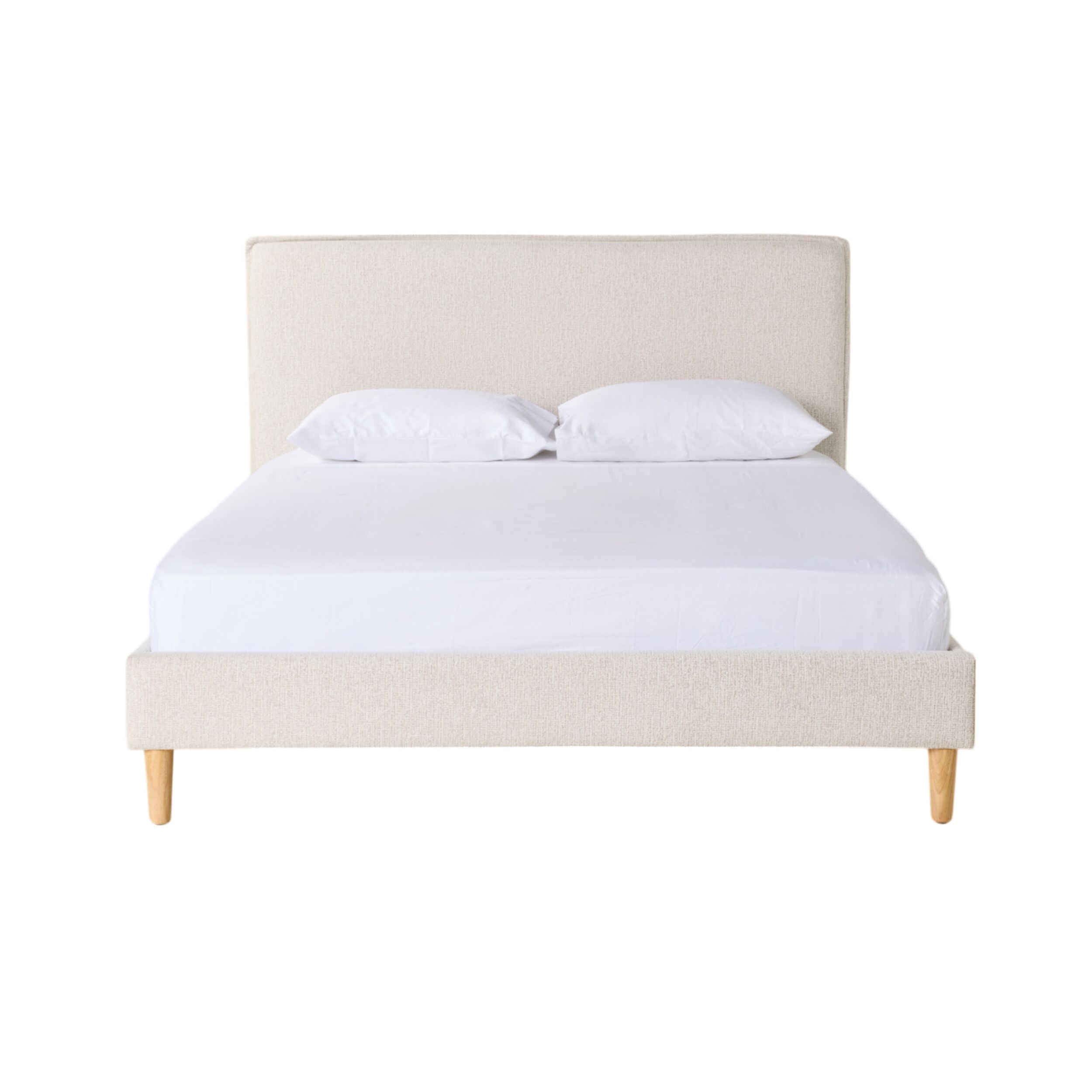Bailie King Bed Frame - Sturdy Metal Platform Bed with Headboard, Noise-Free Support, Easy Assembly - Perfect for Master Bedroom, Guest Room, or Modern Home Decor