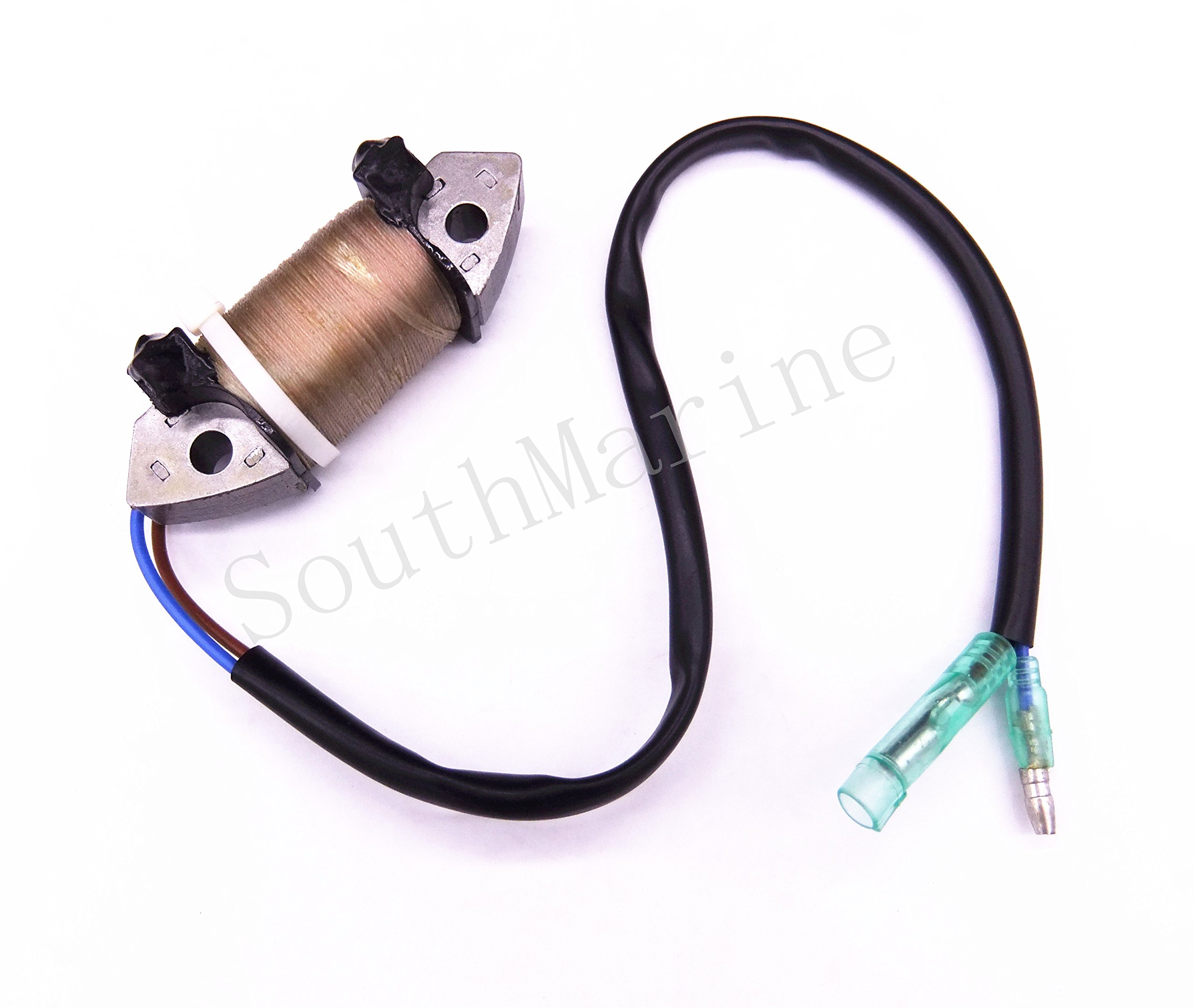 Boat Engine Ignition Coil 803844T01 - Compatible with Mercury, Mercruiser, Quicksilver 8HP 9.9HP, Tohatsu, Nissan, Evinrude Johnson OMC - Replaces 3AA-06021-0, 3AA060210M, 5040306, Sierra 18-25513 - Perfect for Marine Engine Repair & Maintenance
