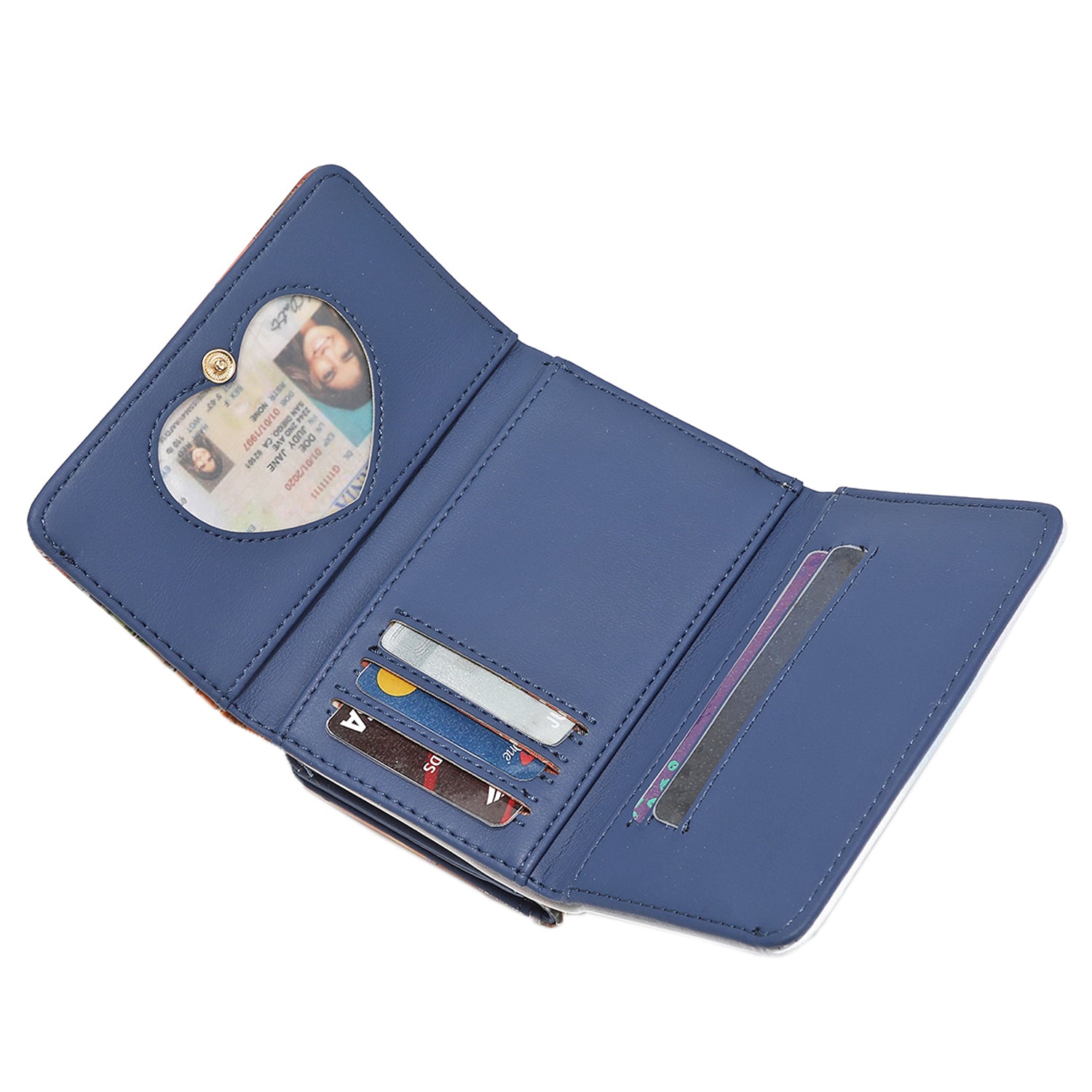 AGUSTINA Genuine Leather Trifold Wallet for Men - RFID Blocking, Multiple Card Slots & ID Window - Perfect for Travel, Business & Everyday Use