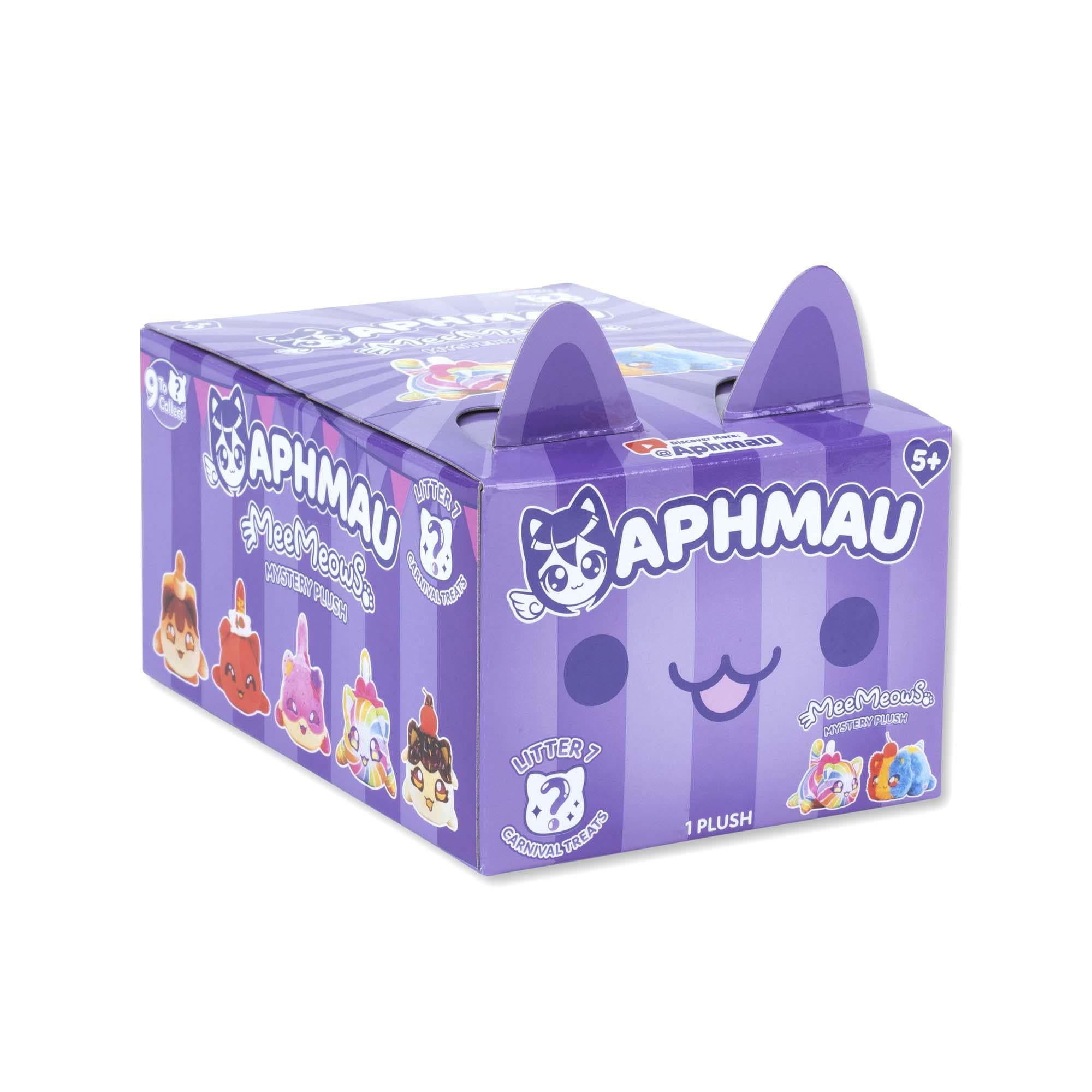 Aphmau MeeMeows 6-Piece Mystery Blind Box Collection - Carnival Treats Edition | Fun Surprise Toys for Kids, Collectors & Party Favors | Perfect for Birthday Gifts, Classroom Rewards & Anime Lovers