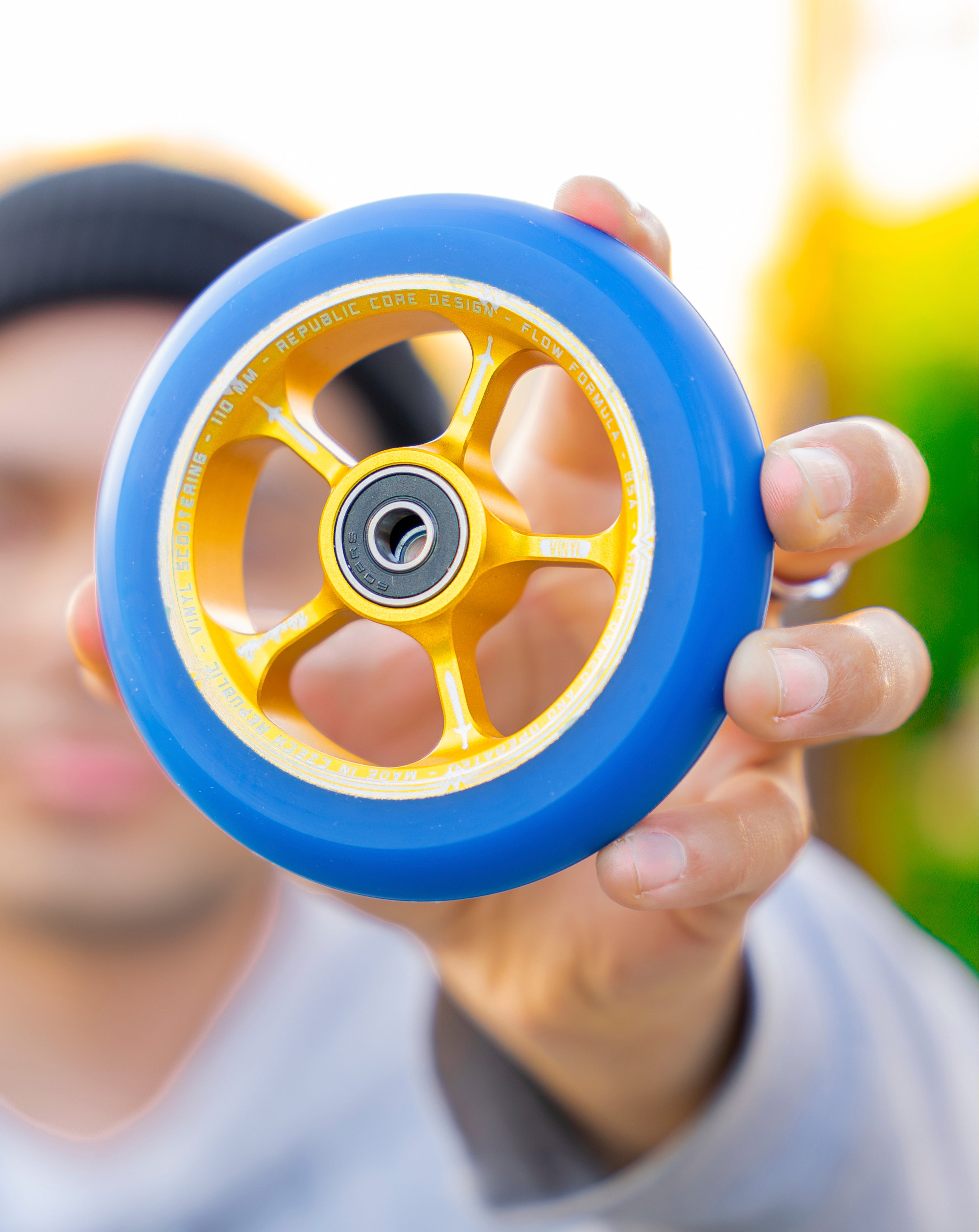 Andreas Wondercrab Signature Vinyl Wheels - Premium Skateboard Wheels for Street & Park Skating - Perfect for Tricks & Smooth Riding
