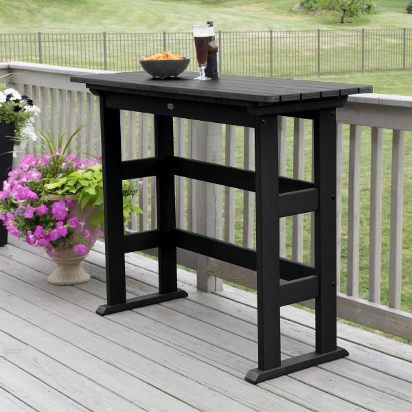 Lehigh Bar Height Balcony Table - Outdoor Bistro Table for Small Spaces, Patio, Deck & Balcony - Perfect for Coffee, Drinks & Dining Al Fresco