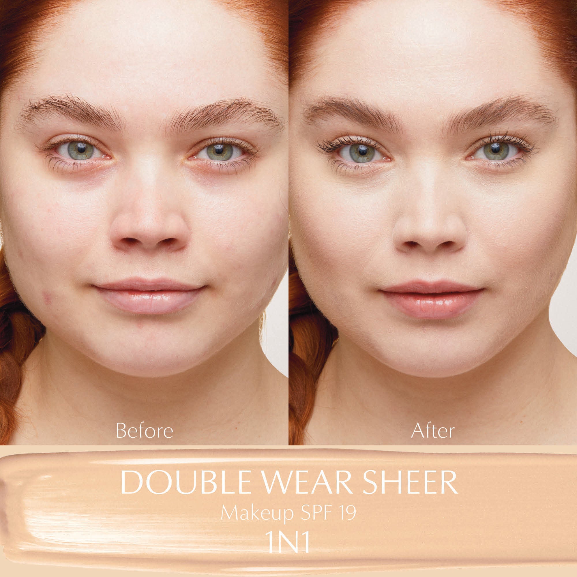 Estee Lauder Double Wear Sheer Long Wear Foundation - Oil-Free, 24-Hour Wear, Natural Matte Finish for Flawless Coverage | Perfect for Everyday Makeup, Special Occasions & Professional Use