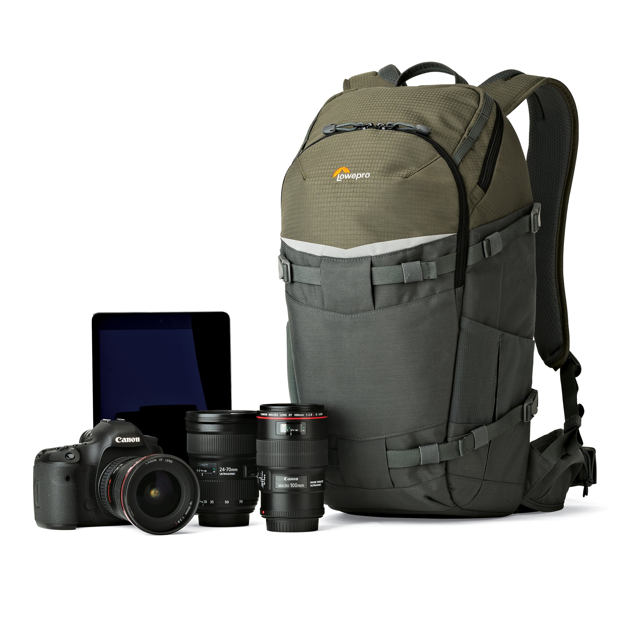 Lowepro Flipside Trek BP 250 AW Waterproof DSLR Camera Backpack - Perfect for Outdoor Photography, Hiking & Travel Adventures