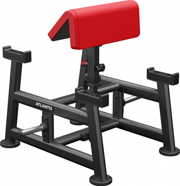 ATLANTIS Standing Preacher Curl Bench - Adjustable Home Gym Equipment for Bicep & Arm Workouts - Perfect for Home Gym, Strength Training & Bodybuilding