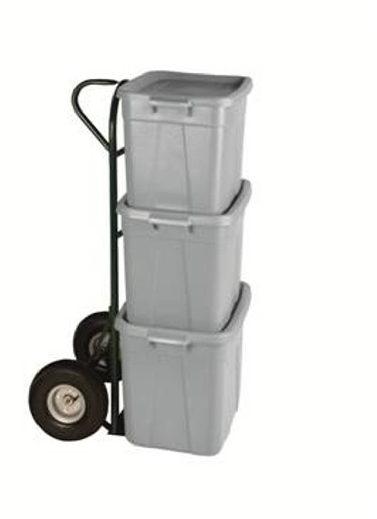 Harper Trucks BKTA86 Heavy Duty Hand Truck - 600 lbs Capacity, Green - Perfect for Moving, Warehouse & Industrial Use
