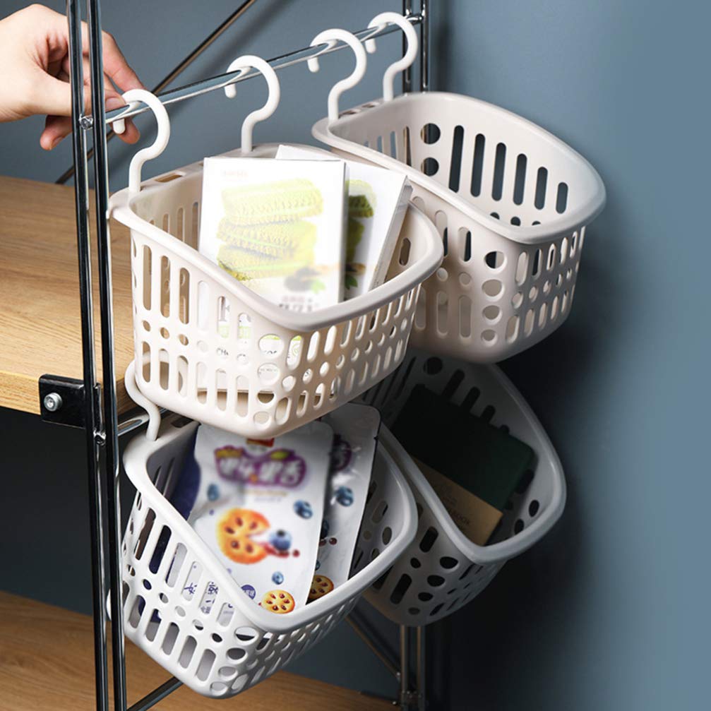 TOPBATHY Storage Container & Sundries Organizer - Hanging Home Storage Basket for Bathroom, Kitchen & Household Organization | Perfect for Organizing Toiletries, Cosmetics & Cleaning Supplies