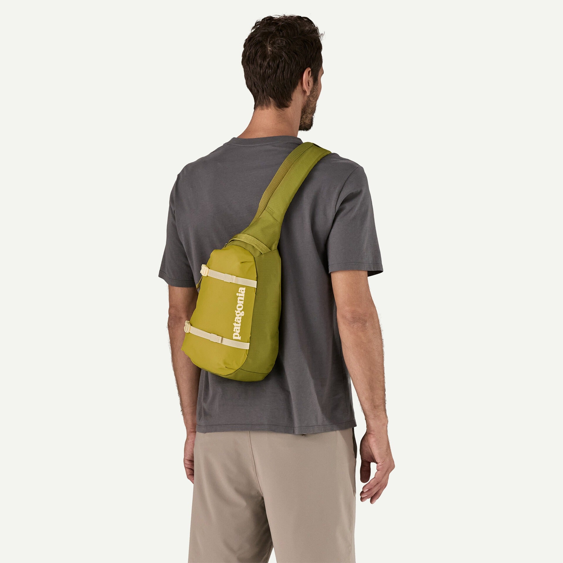 Patagonia Atom Sling 8L Graze Green - Lightweight Crossbody Bag for Hiking, Travel & Everyday Use
