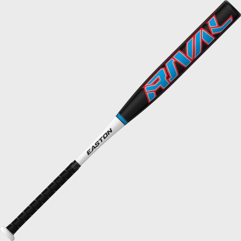 Easton Rival 12 SP21RV 1-Piece Balanced Alloy Slowpitch Bat - USA/USSSA Approved for Competitive Play & Training