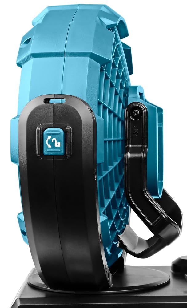 18CM 18V/14.4V Cordless Fan with Swing Function & Timer - Perfect for Home, Office, and Outdoor Use