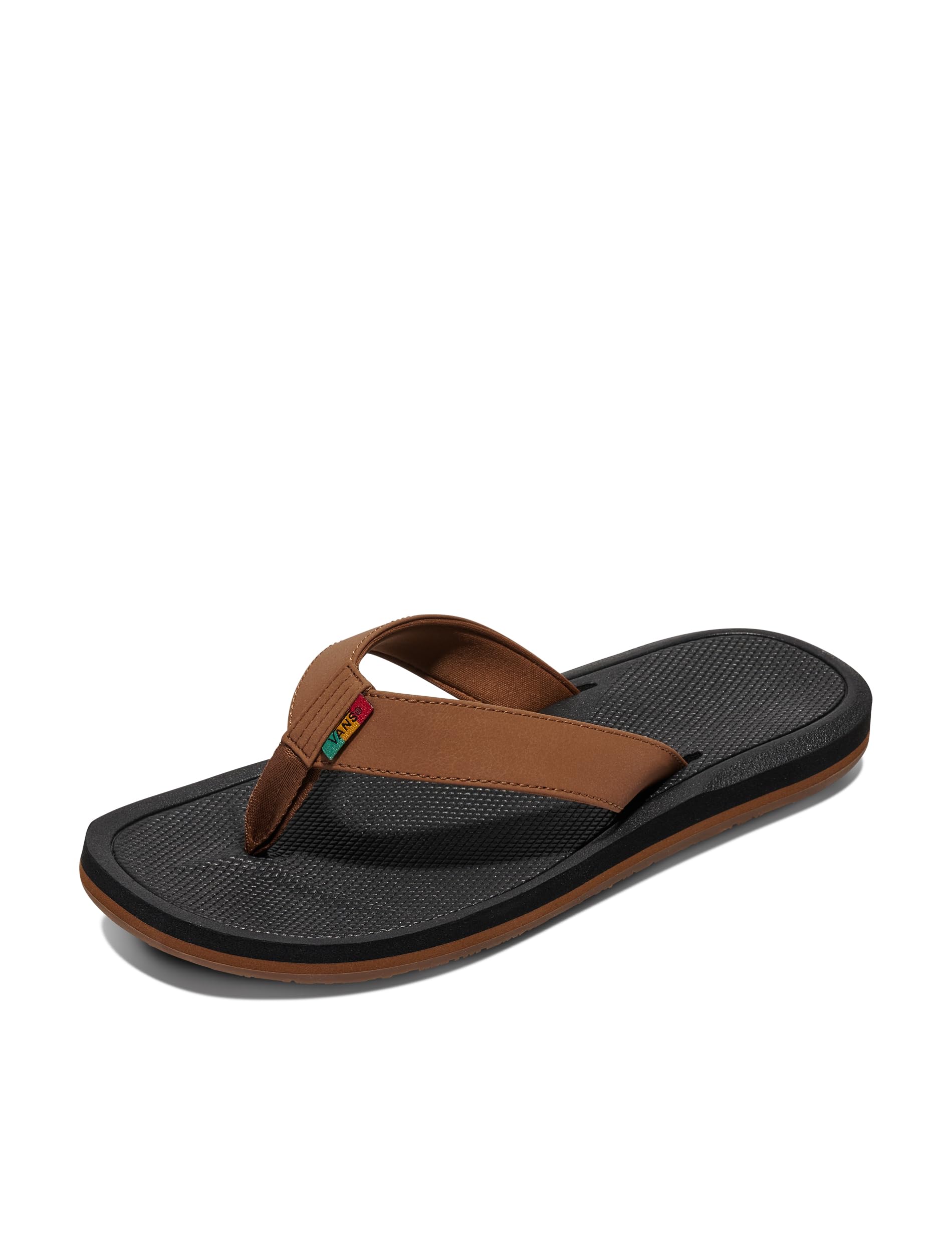 Vans Men's Classic Flip Flop Sandals - Comfortable & Lightweight Beach Slides for Summer | Perfect for Pool, Beach, and Casual Wear