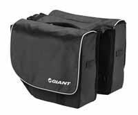 Premium Giant City Pannier Set - Waterproof Bike Bag for Urban Commuting & Shopping - Black Cycling Accessories for Bicycle Storage & Groceries