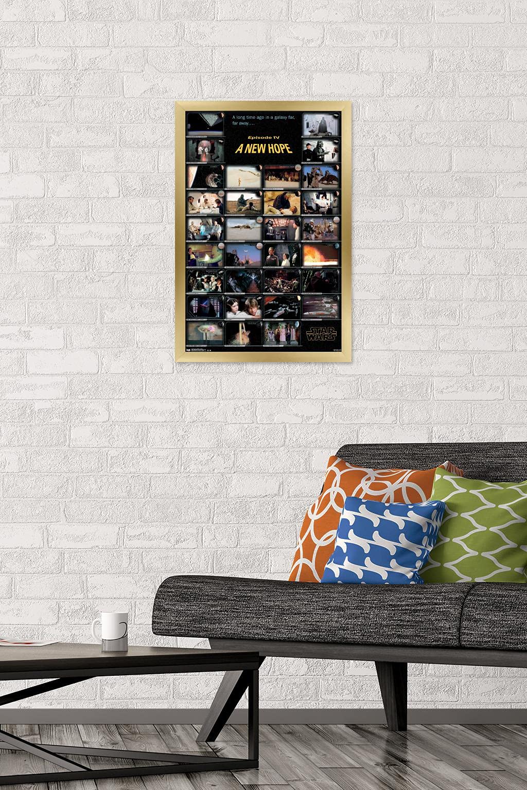 Star Wars: A New Hope Movie Poster - 14.725